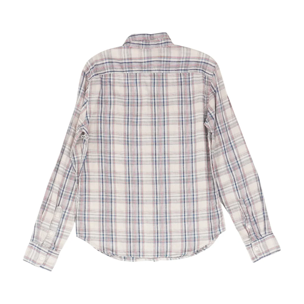 Pink Plaid Long Sleeve Button Down - Image 2