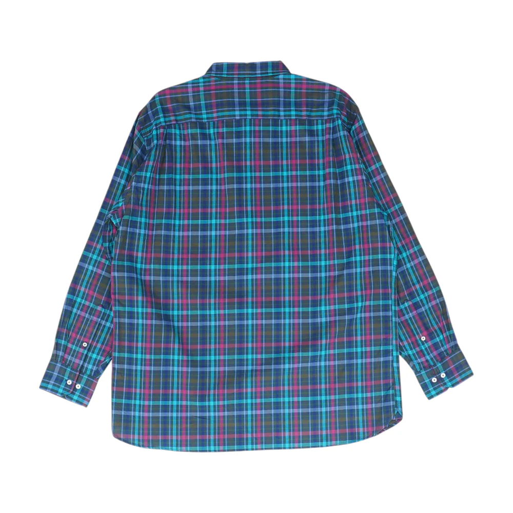Mustard Plaid Long Sleeve Button Down - Image 2