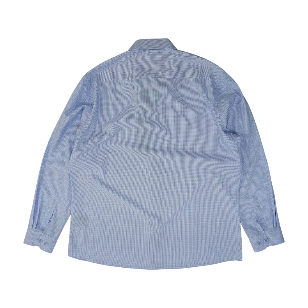 Blue Print Long Sleeve Button Down - Image 2