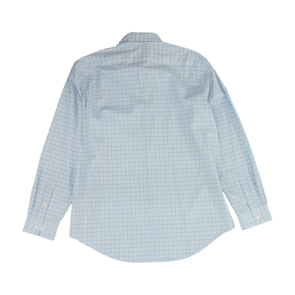 Blue Check Long Sleeve Button Down - Image 2