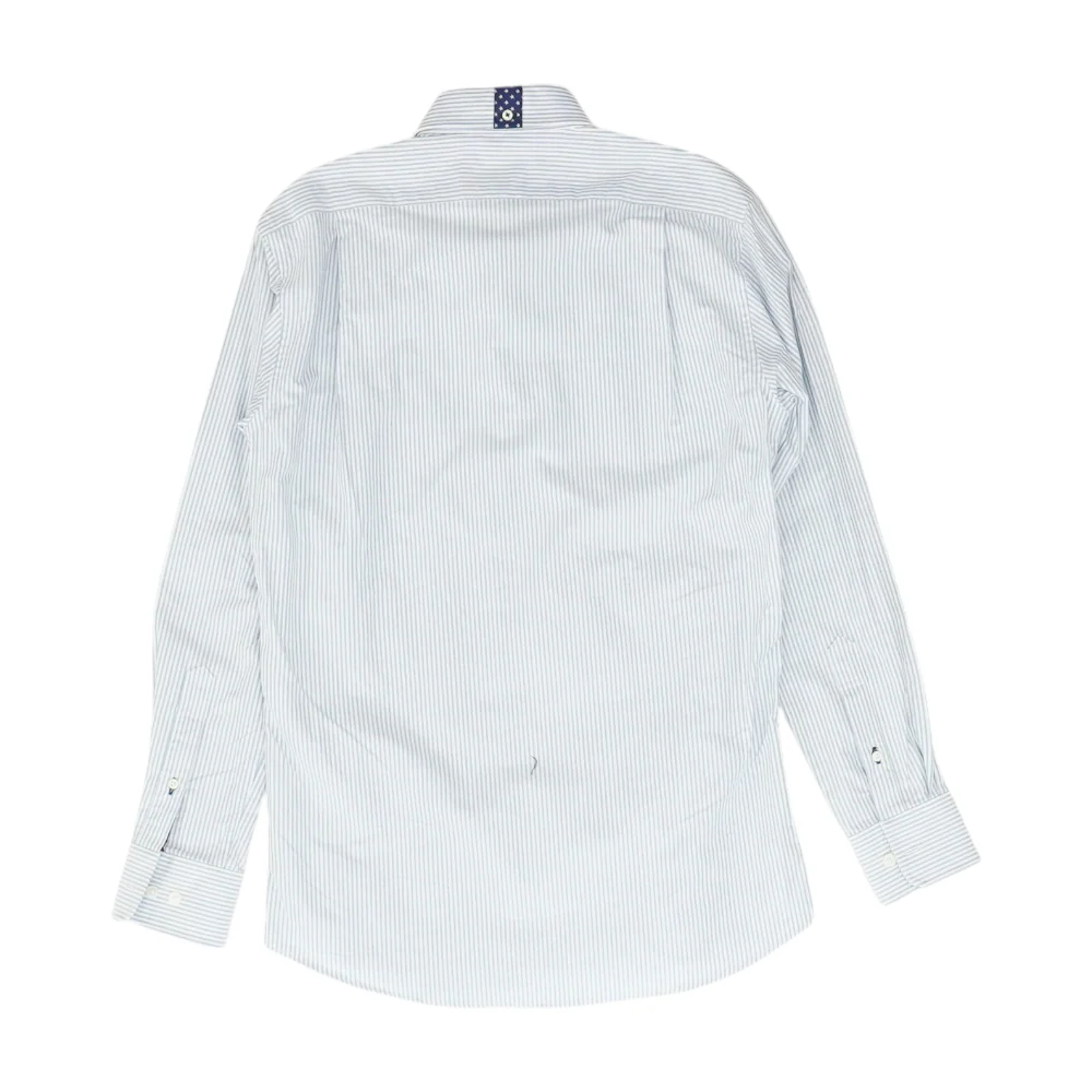 Blue Striped Long Sleeve Button Down - Image 2