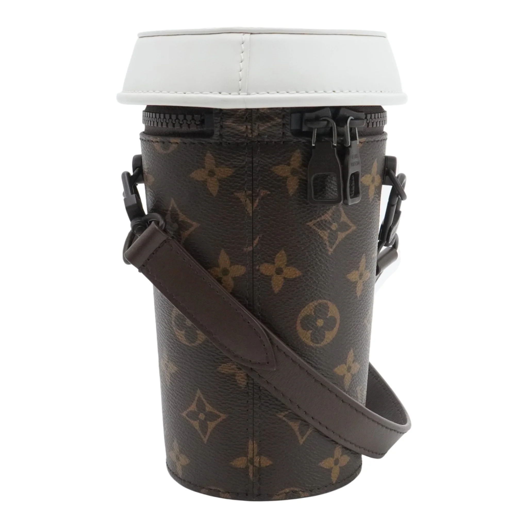 Monogram Canvas Everyday Coffee Cup Bag - Image 2