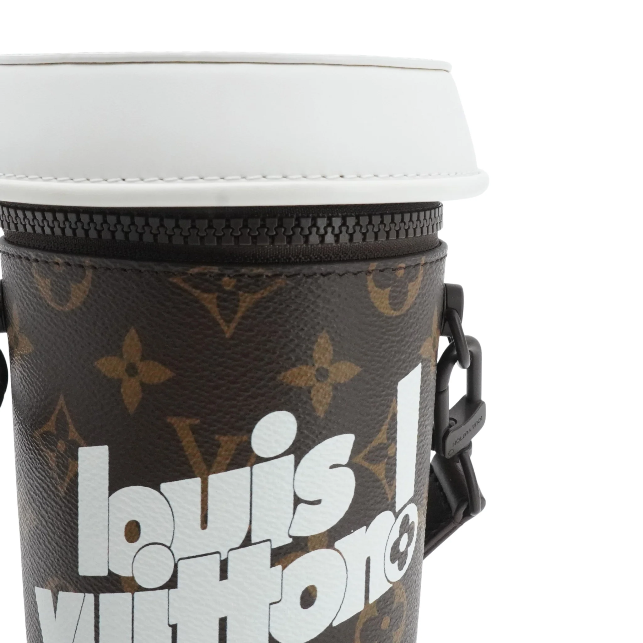 Monogram Canvas Everyday Coffee Cup Bag - Image 5
