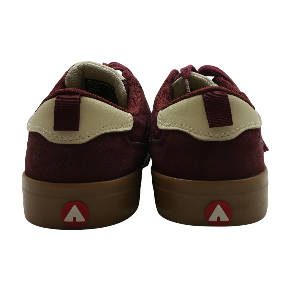 Maroon Low-Top Athletic Shoes - Image 2