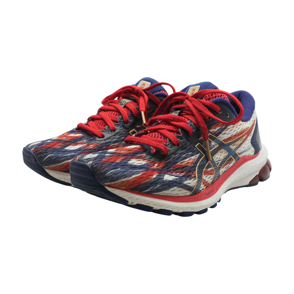 Navy Low-Top Athletic Shoes