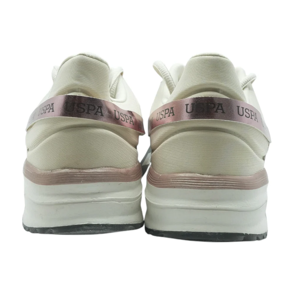 Beige Low-Top Athletic Shoes - Image 2
