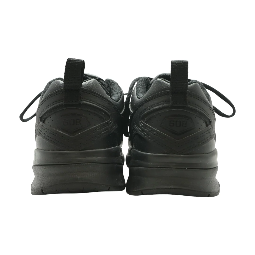 Black Low-Top Athletic Shoes - Image 2