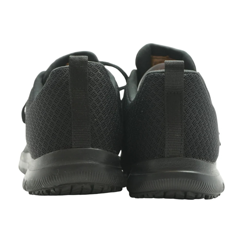 Black Low-Top Athletic Shoes - Image 2