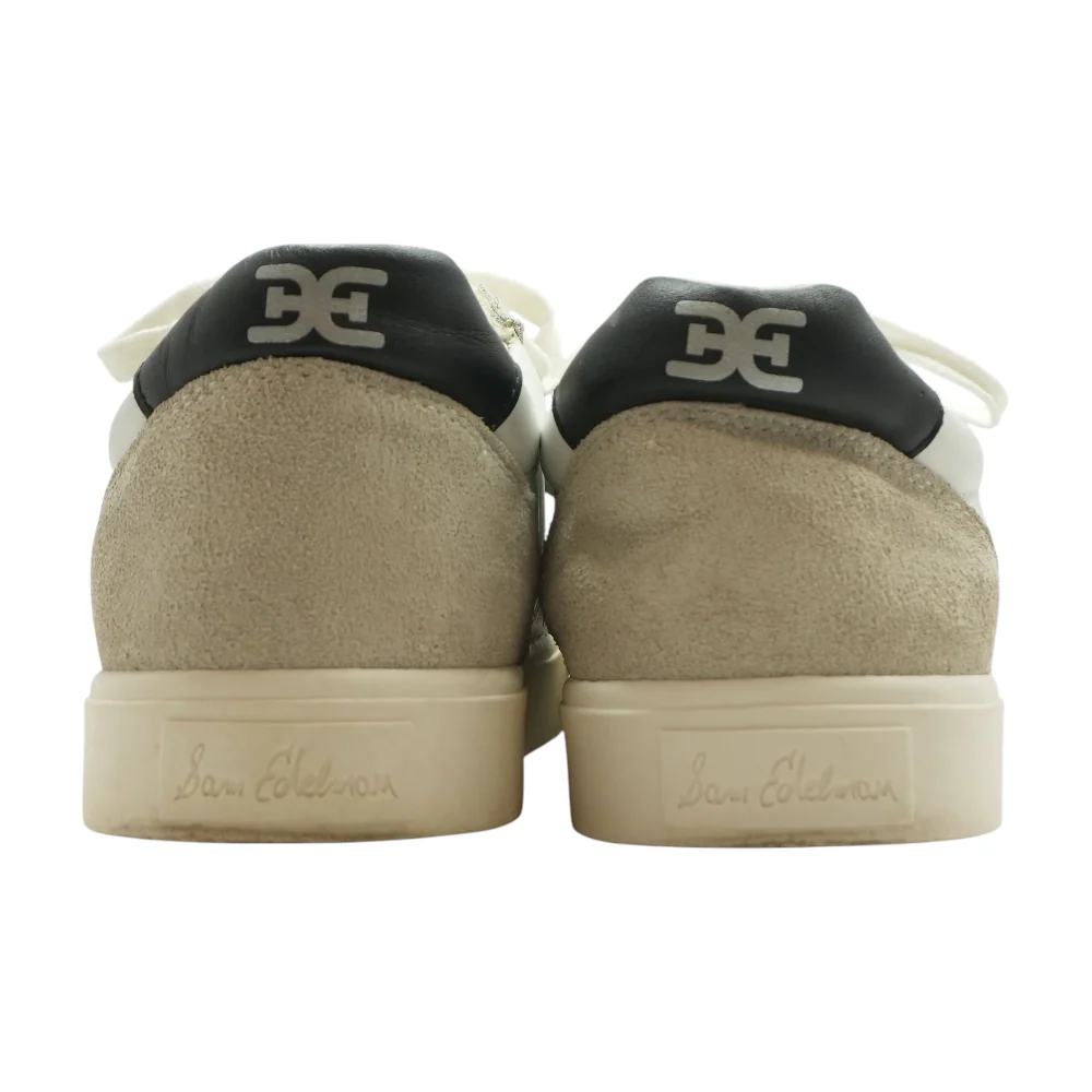 White Low-Top Athletic Shoes - Image 2