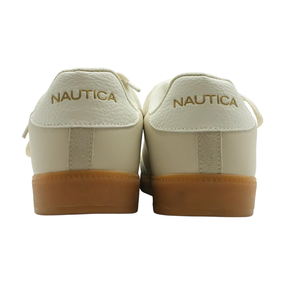 Beige Low-Top Athletic Shoes - Image 2