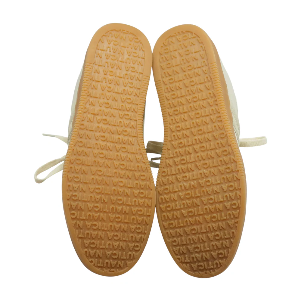 Beige Low-Top Athletic Shoes - Image 3