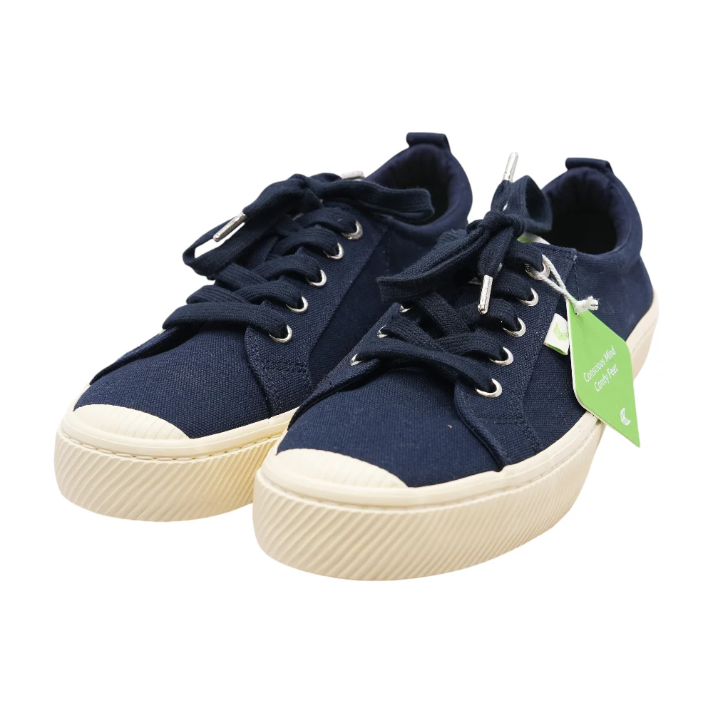 Canvas Low-Top Athletic Shoes