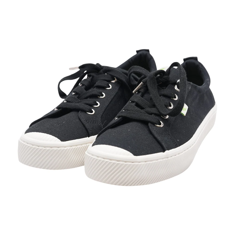 Canvas Low-Top Athletic Shoes