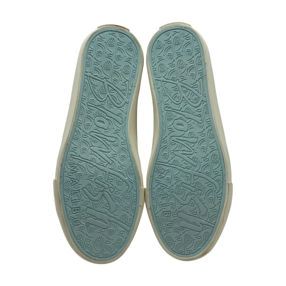 Beige Low-Top Athletic Shoes - Image 3
