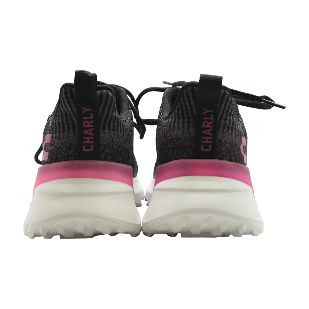 Black Low-Top Athletic Shoes - Image 2