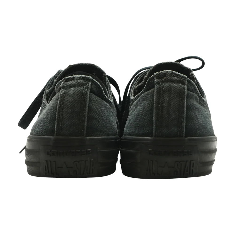 Black Low-Top Athletic Shoes - Image 2