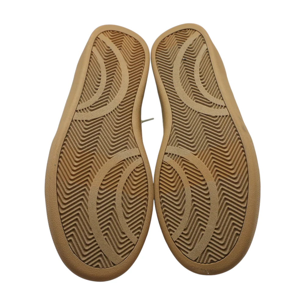Beige Low-Top Athletic Shoes - Image 3