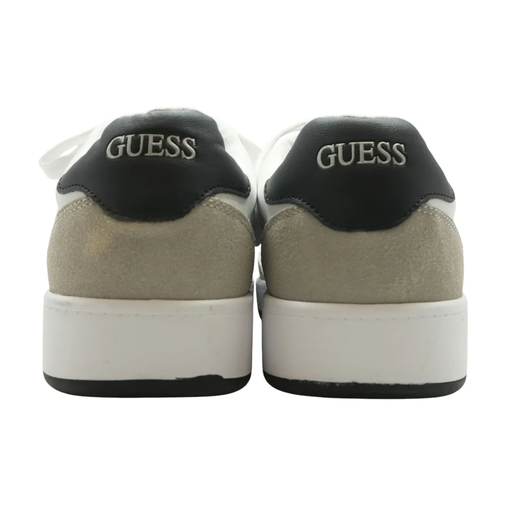 White Low-Top Athletic Shoes - Image 2