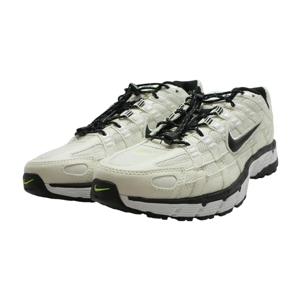 P-6000 Sail Black Lime Blast Low-Top Athletic Shoes