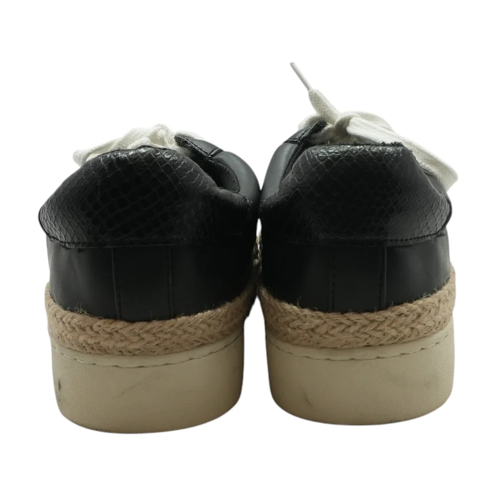 Black Low-Top Athletic Shoes - Image 2
