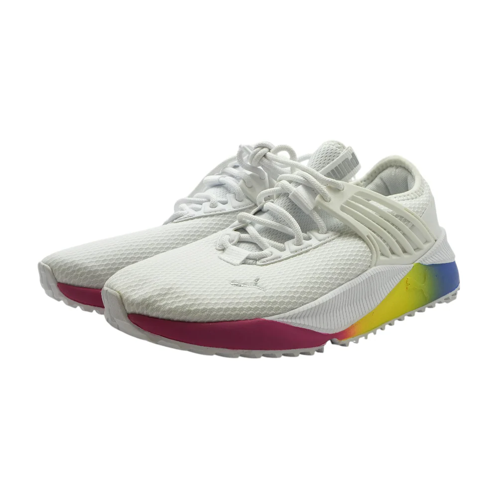 Pacer Future 'White Rainbow Gradient' Low-Top Athletic Shoes