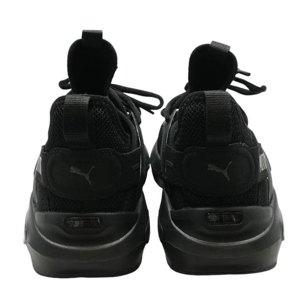 Black Low-Top Athletic Shoes - Image 2