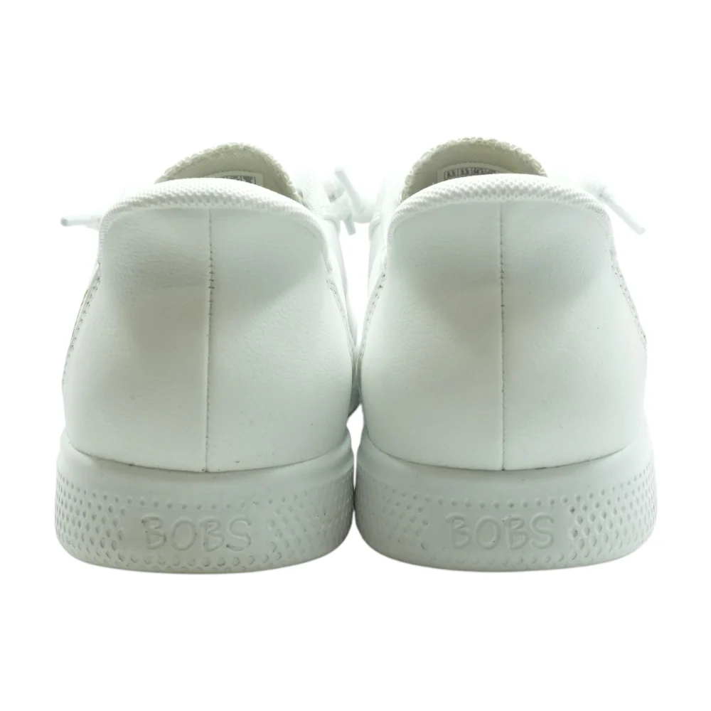 White Low-Top Athletic Shoes - Image 2