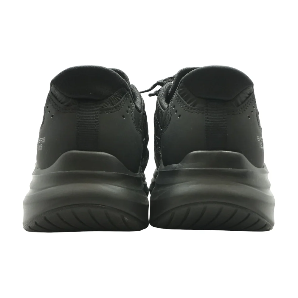 Black Low-Top Athletic Shoes - Image 2