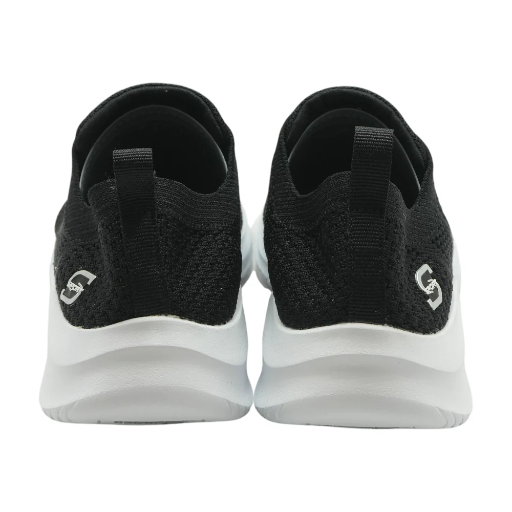 Black Low-Top Athletic Shoes - Image 2