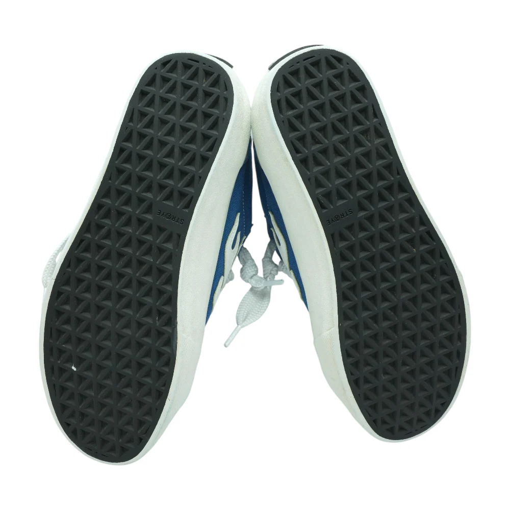 Blue Low-Top Athletic Shoes - Image 3