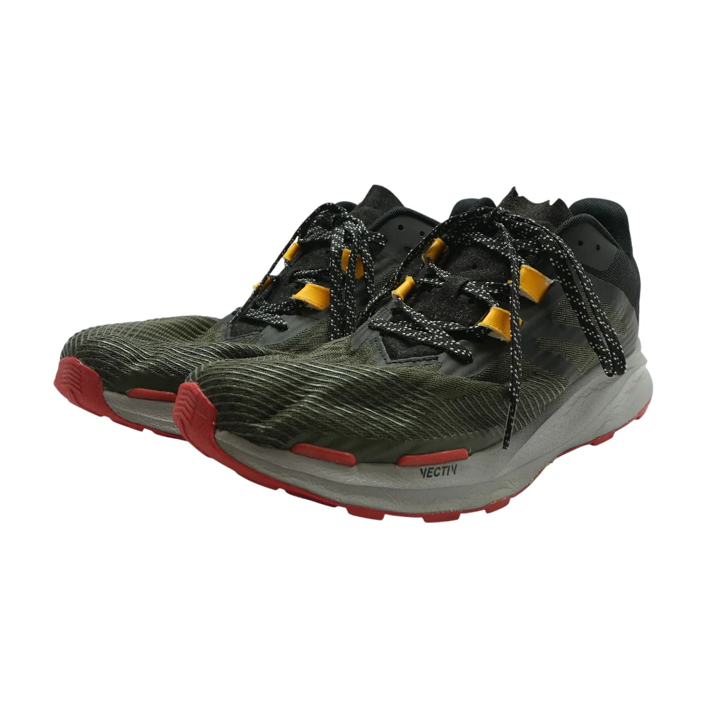Olive Low-Top Athletic Shoes