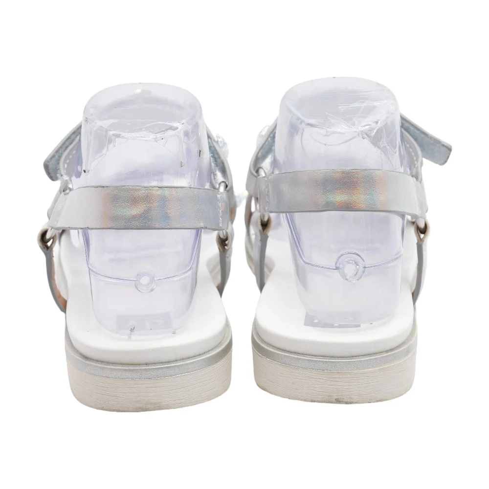 Lumen White Sandals - Image 2