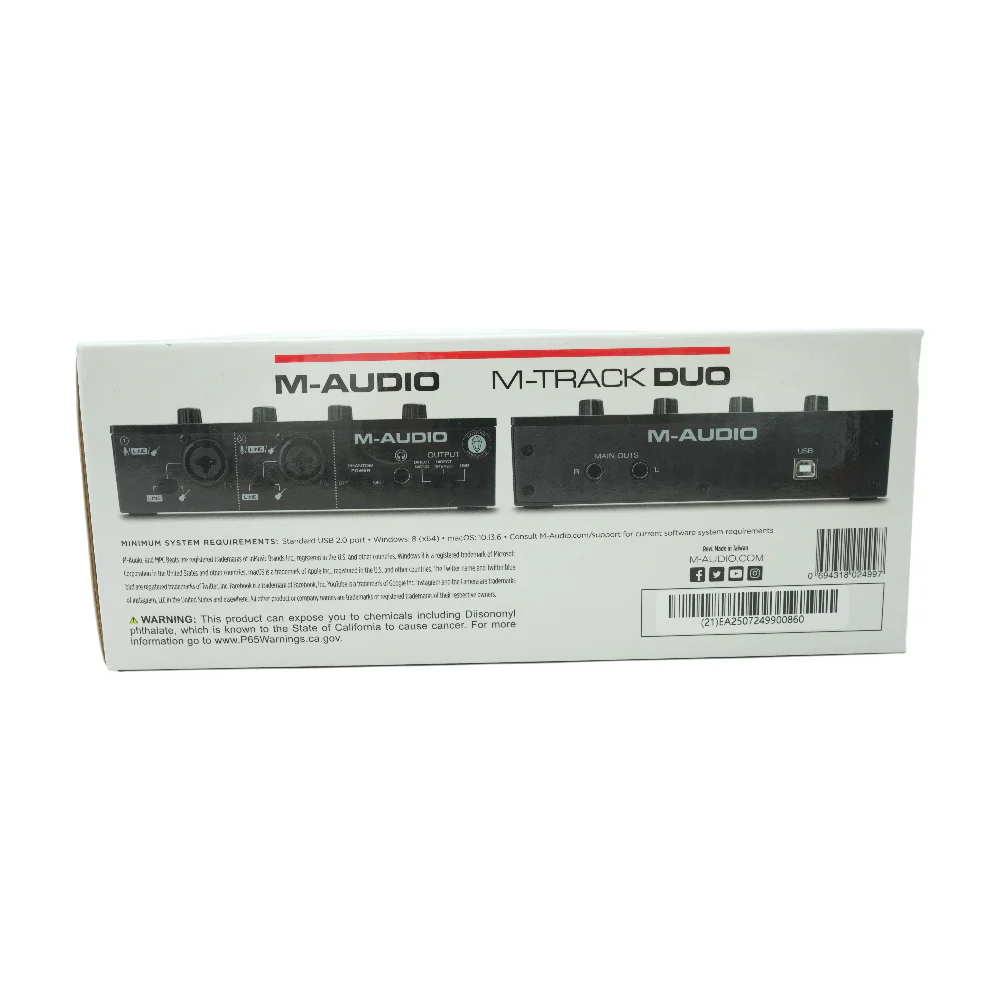 M-Track Duo 2-Channel USB Audio Interface - Image 2