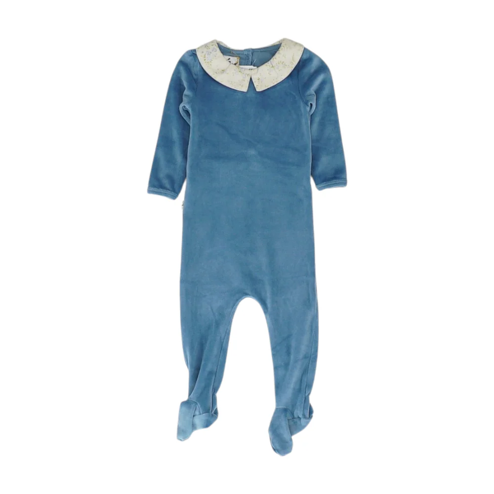 Blue Long Sleeve One-Piece