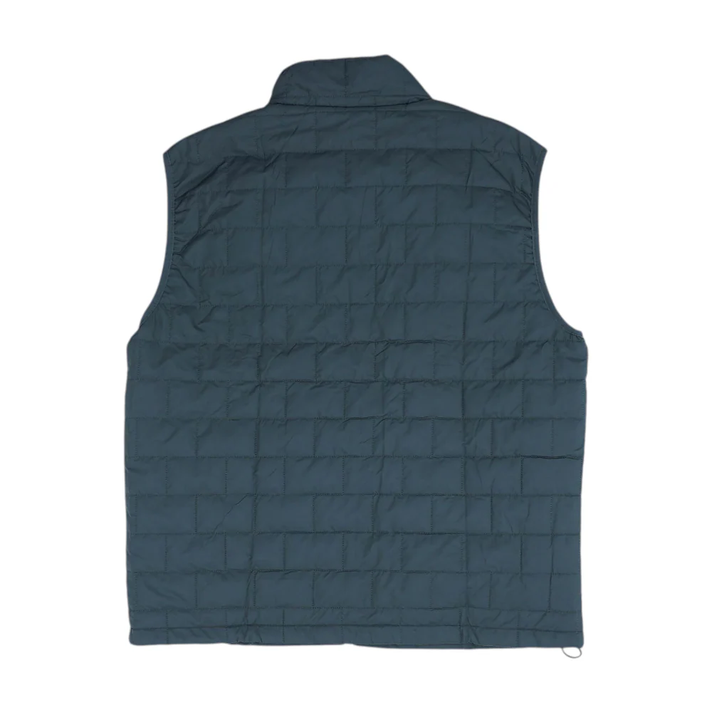 Charcoal Solid Casual Vest - Image 2