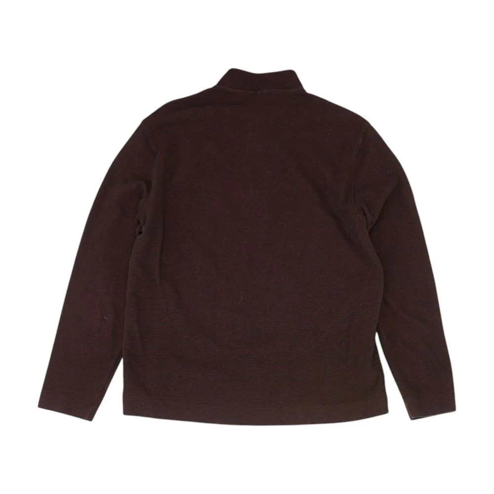 Maroon 1/4 Zip Pullover - Image 2