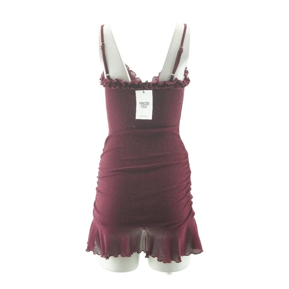 Maroon Mini Dress - Image 2