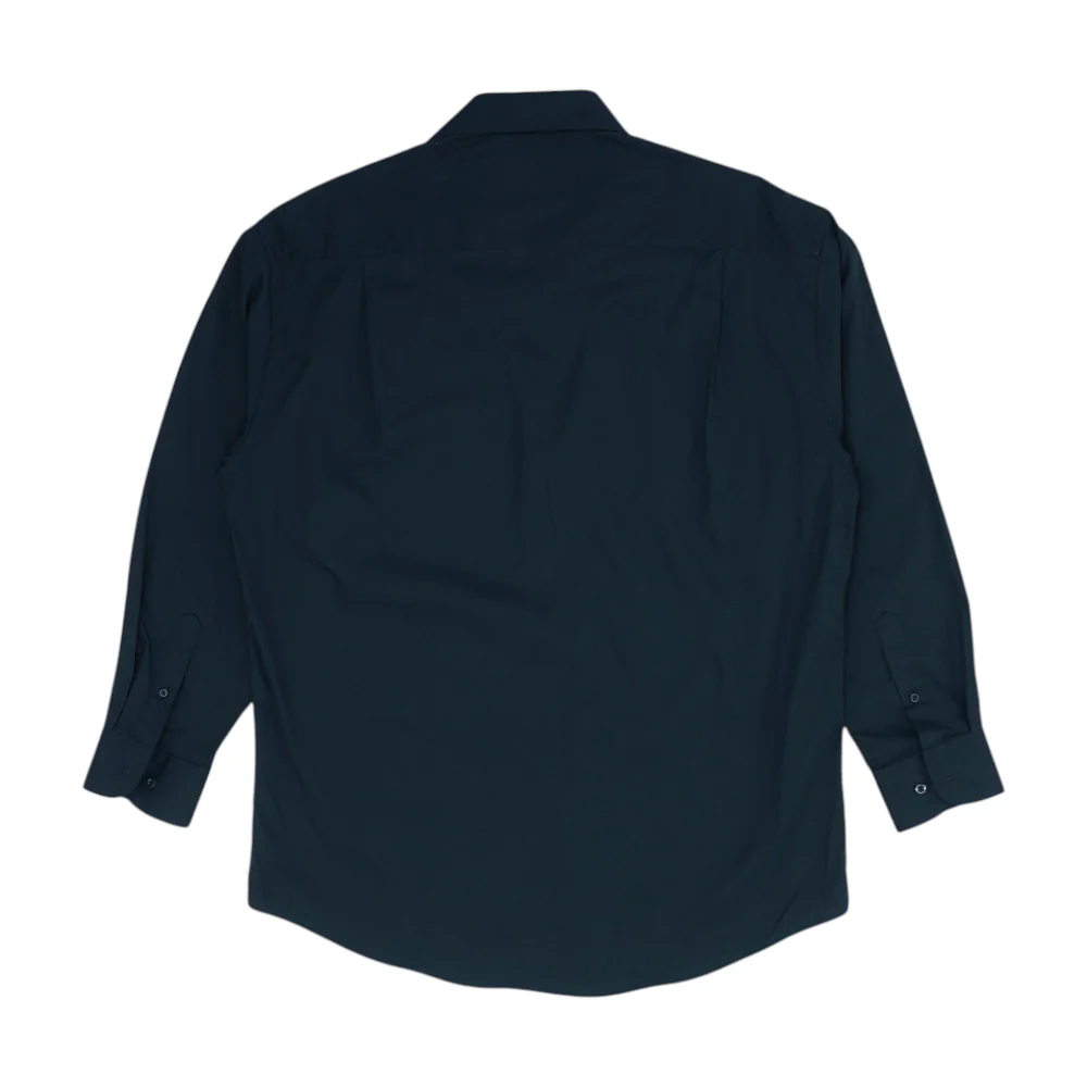 Black Solid Long Sleeve Button Down - Image 2