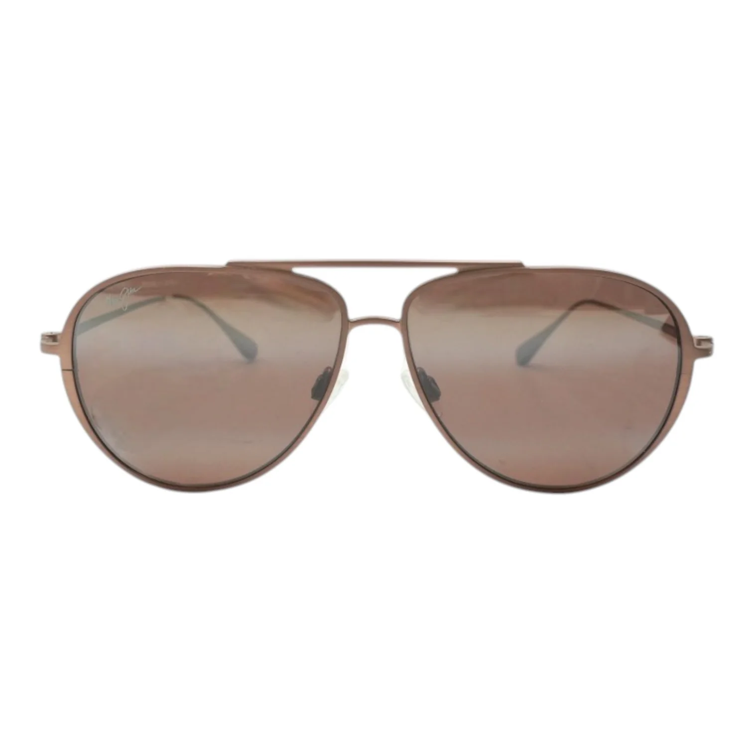 Rose Gold Shallows Aviator Sunglasses - Image 2
