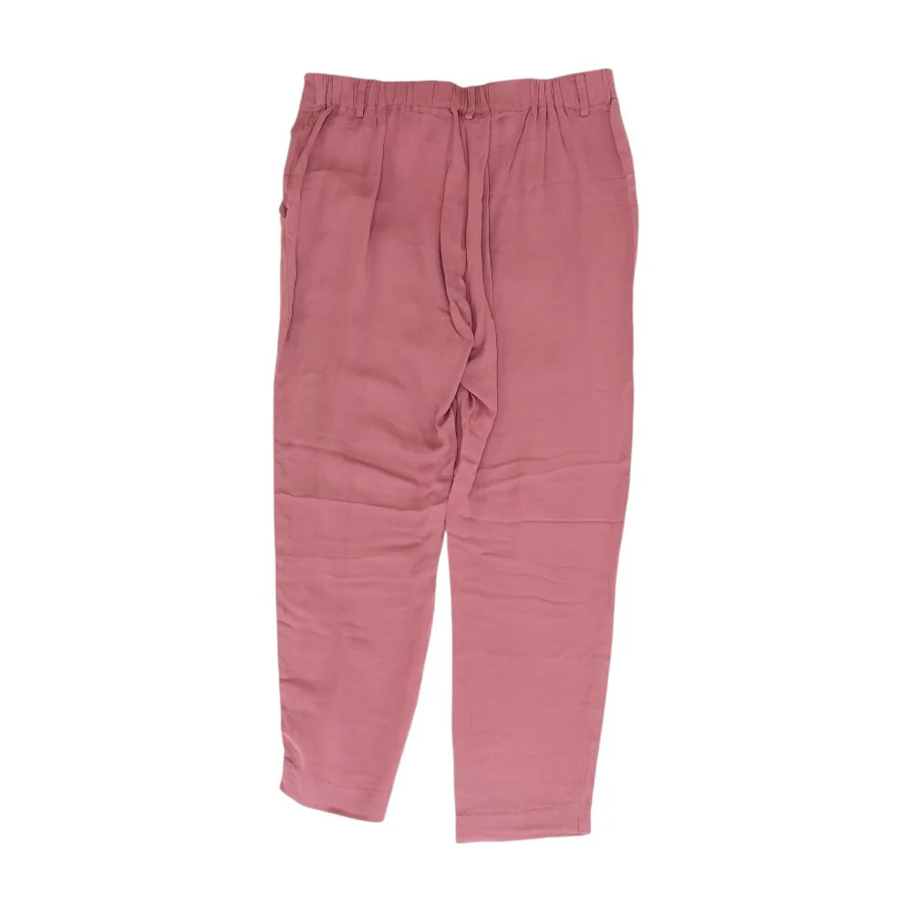 Mauve Solid Dress Pants - Image 2