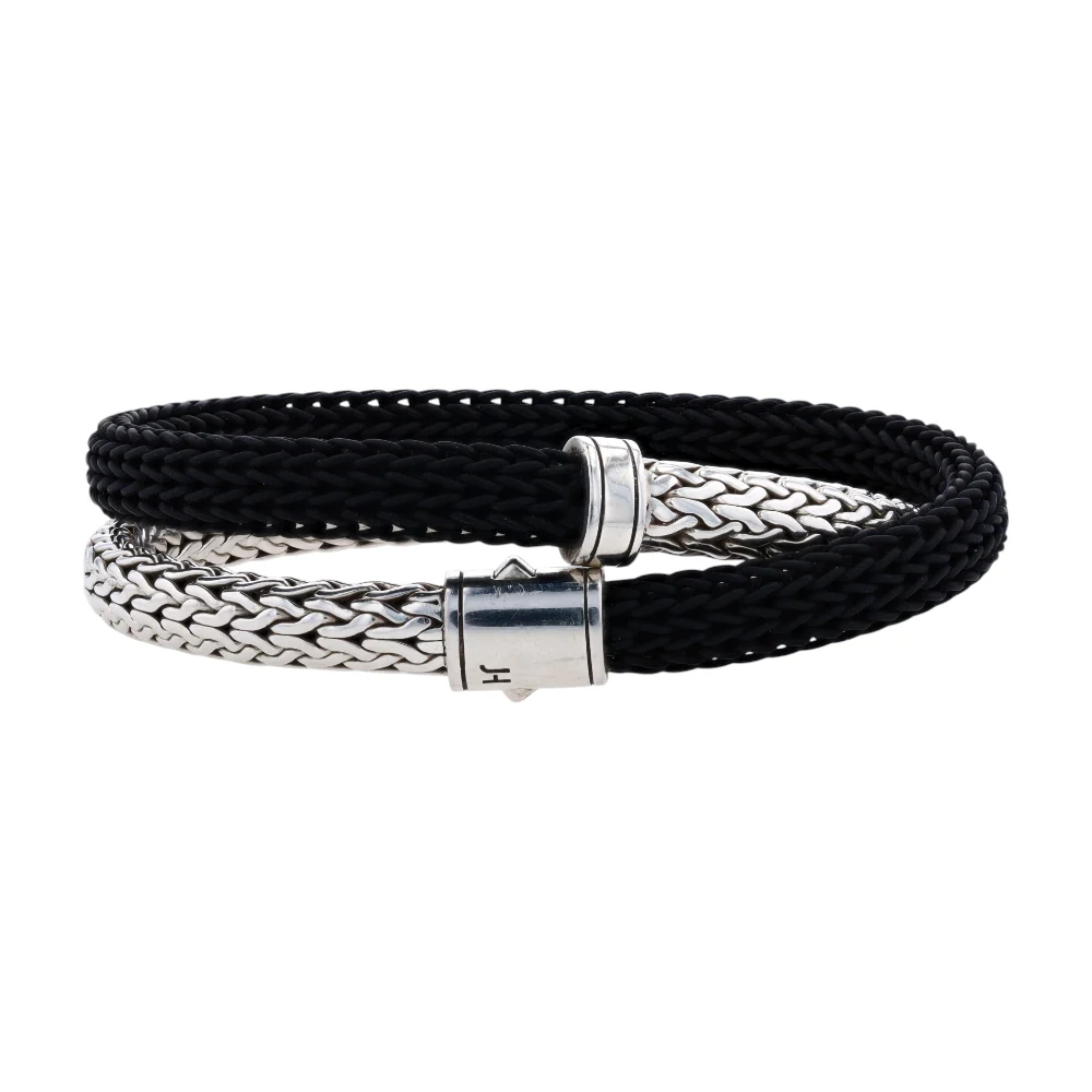 Sterling Silver Icon Wrap Chain Bracelet - Image 2