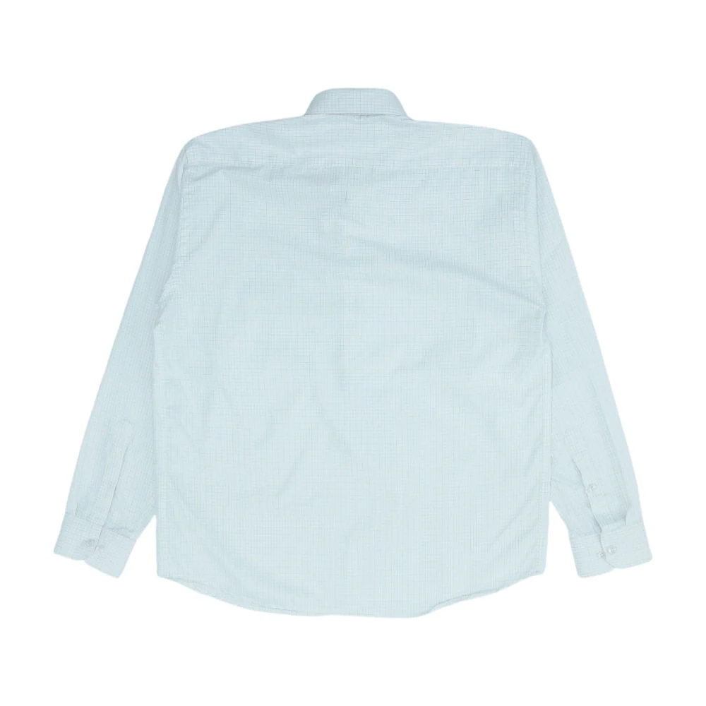 White Check Long Sleeve Button Down - Image 2