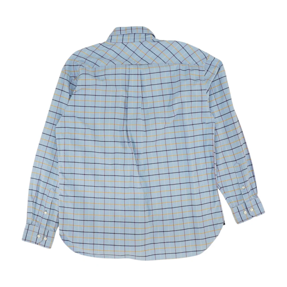 Blue Plaid Long Sleeve Button Down - Image 2
