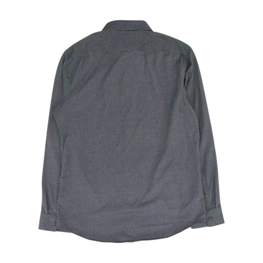 Black Polka Dot Long Sleeve Button Down - Image 2