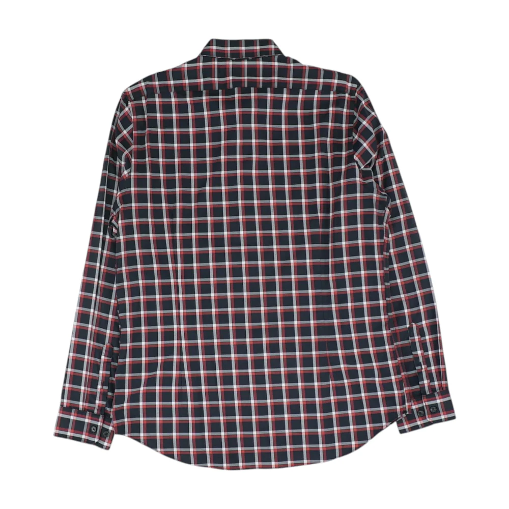 Black Plaid Long Sleeve Button Down - Image 2
