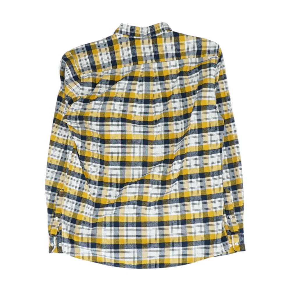 Yellow Plaid Flannel Button Down - Image 2