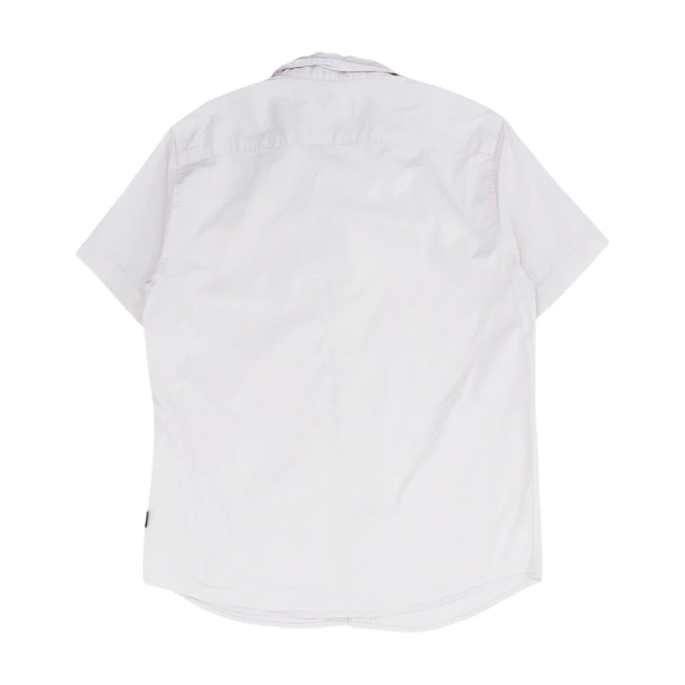 Pink Solid Short Sleeve Button Down - Image 2