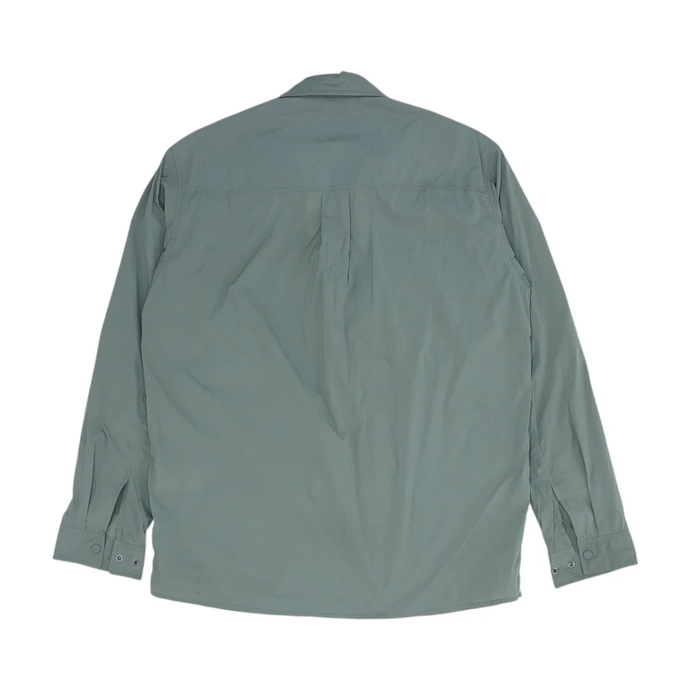 Gray Solid Outdoor Button Down - Image 2