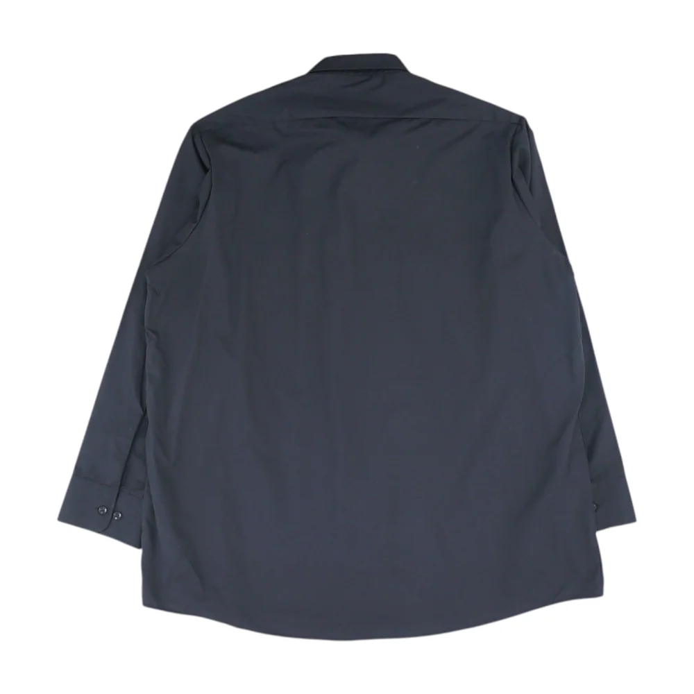 Black Solid Long Sleeve Button Down - Image 2