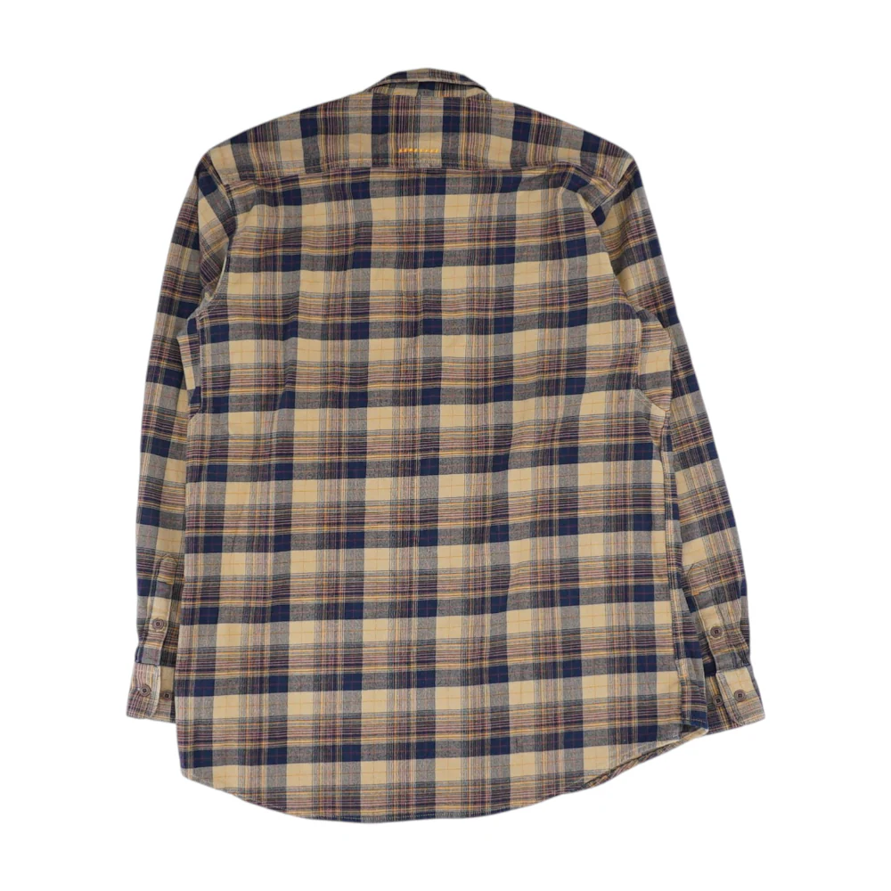 Brown Tall Plaid Flannel Button Down - Image 2
